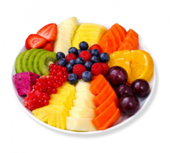 Bandeja de frutas personalizada